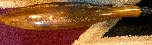 Vintage fijian wood club war - vintage,